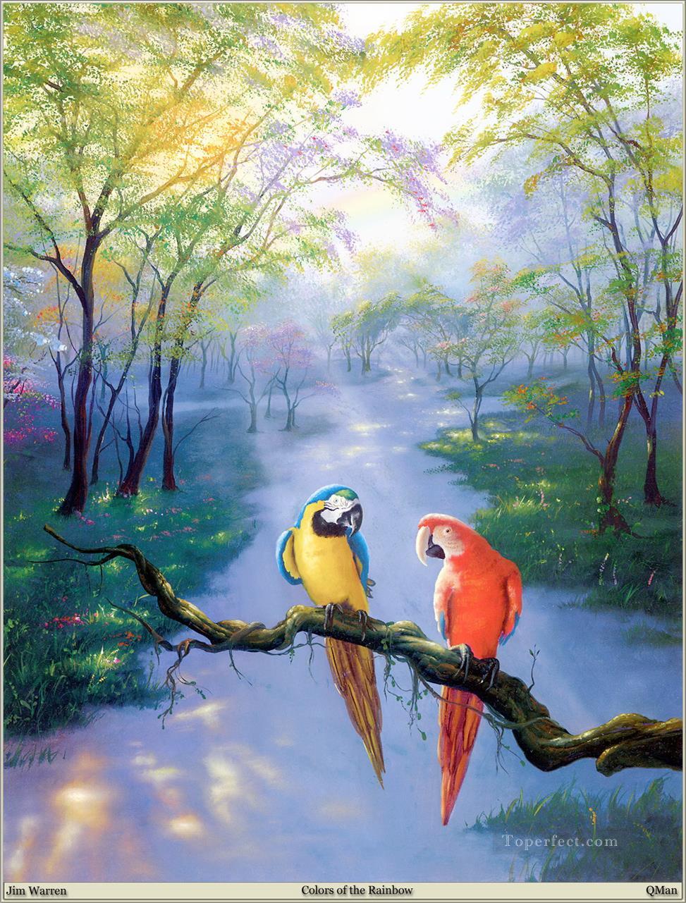 colors of rainbow Fantasy Oil Paintings
